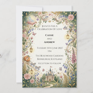 Invitación Boda Escocesa de Vaca de las Tierras Altas