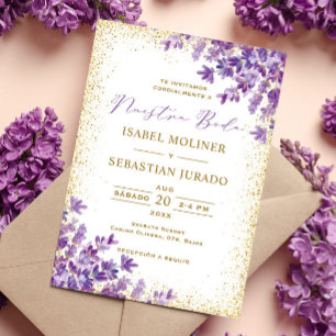 Invitación Boda español de Nuestra Boda