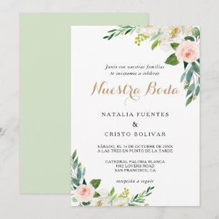 Invitaciones de boda Español único | Zazzle.es
