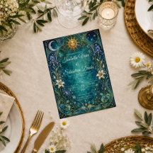 Boda Etérea Celestial Art Nouveau