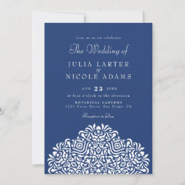 Invitación Boda Étnica Botánica Boho de Acento