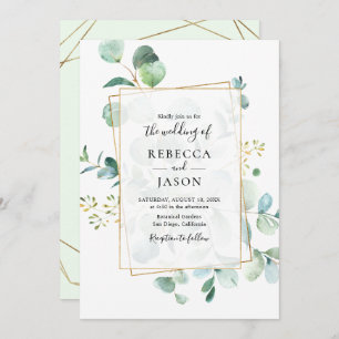 Invitación Boda Eucalyptus