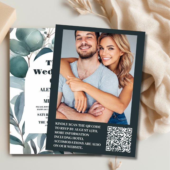 Invitación Boda Eucalyptus (Subido por el creador)