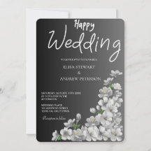 Boda Feliz Romántica Floral Boda