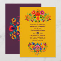 Boda Fiesta de Arte Popular Mexicano de Marigold &