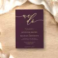 Boda Firma Figuras de Medianoche We Do Typo