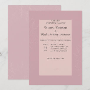 Invitación Boda Fleur de Satin