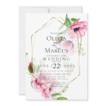 BODA | Flor de adormidera rosa primavera