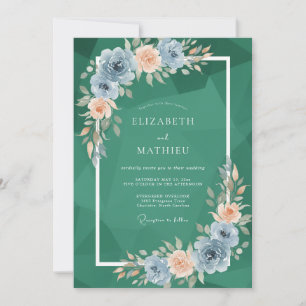 Invitación Boda Flor de Albaricoque Jade