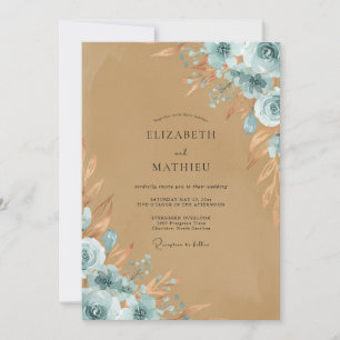 Invitación Boda Flor de Azure Arena