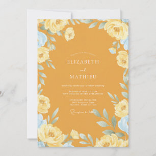 Invitación Boda Flor de Flor Ochre