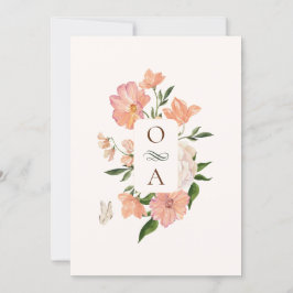 Invitación Boda floral