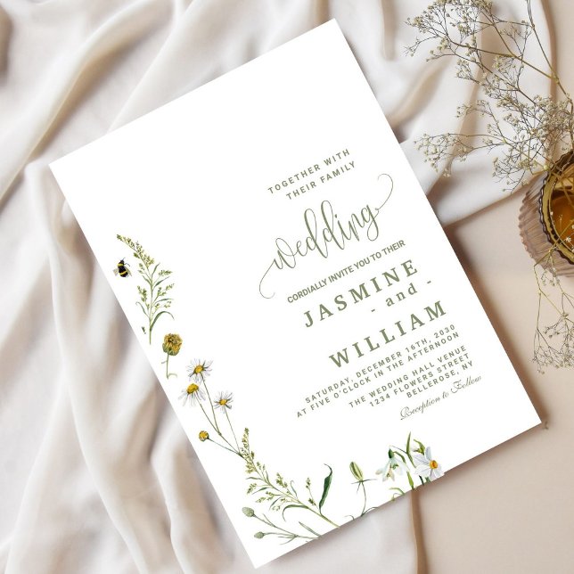 Invitación Boda floral (Subido por el creador)