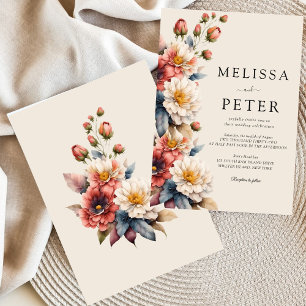 Invitación Boda floral