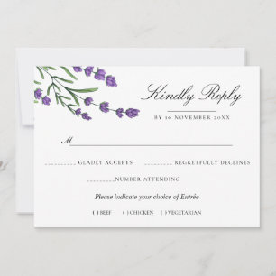Invitación Boda floral acuarela de verano