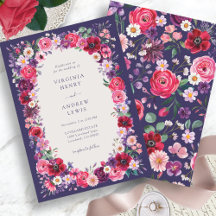 Boda floral audaz