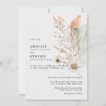 Boda floral bohemio romántico