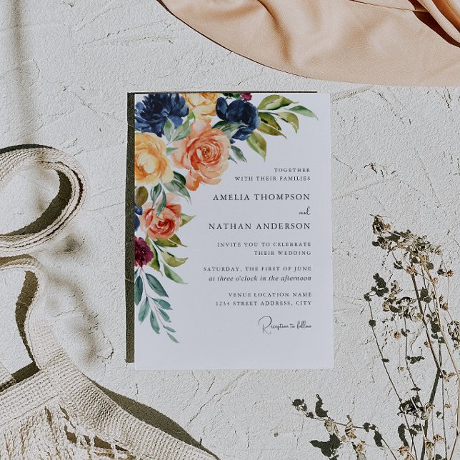 Invitación Boda Floral Botánica (Subido por el creador)