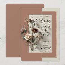Boda Floral Botánica Moderna Mousse de Mocha