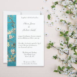 Invitación Boda floral de almond Blossoms