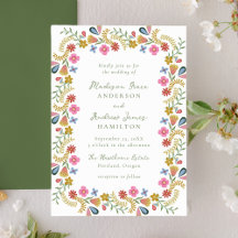 Boda Floral de Arte Popular Caprichosa
