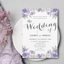 Boda Floral de Eucalipto Morado Rústico
