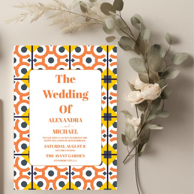 Invitación Boda floral de Fiesta Folkart (Subido por el creador)