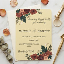 Boda floral de jardín romántico