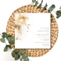Boda Floral de Otoño Romántica y Elegante