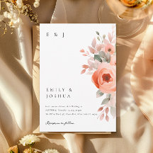 Boda Floral de Peach Boho
