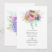 Boda floral de primavera