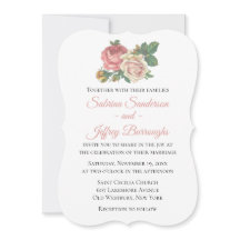 Boda floral de rosa rosa rosa rosa vintage