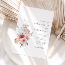 Boda floral Dusty Blue Rubor