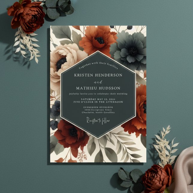 Invitación Boda Floral Etérea Siena (Subido por el creador)