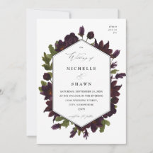 Boda Floral Morada de Halloween -SM