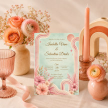 Boda Floral Retro Caprichosa