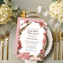 Boda Floral Rústica Malva