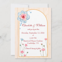 Boda floral rústico