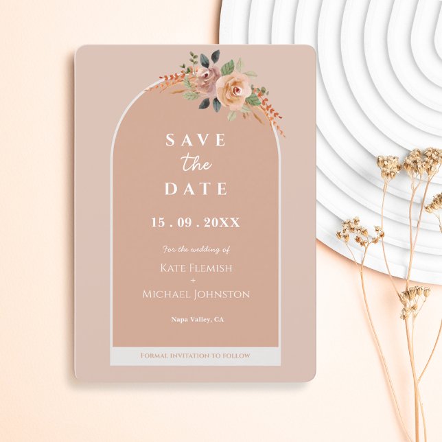 Invitación Boda floral simple (Subido por el creador)