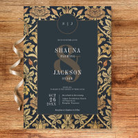 Boda Floral William Morris de Tapiz de Victoria