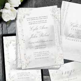 Invitación Boda forestal Birch Tree