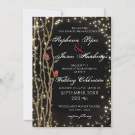 Invitación Boda Forestal de Comercio de Hadas