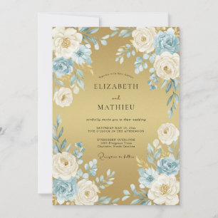 Invitación Boda Formal Áurea Regia