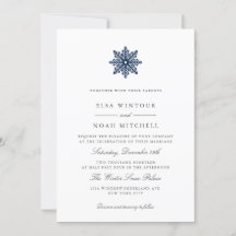 Boda formal de la foto de invierno del velero azul