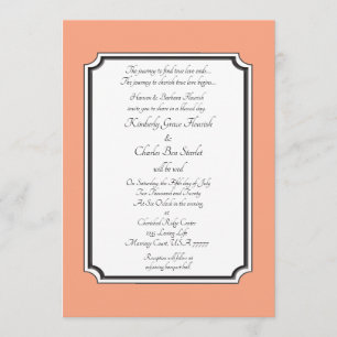 Invitación Boda formal elegante catalán