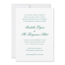 Boda formal elegante tradicional verde esmeralda