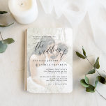 Invitación Boda fotográfico de asignación de caligrafía de sc<br><div class="desc">Este diseño atemporal presenta una tipografía serif clásica, una escritura con letras elegantes y un diseño de tipografía moderno. Las primeras líneas, invitando al invitado a su día especial, están alineadas a la izquierda, "el boda de" aparece centrado, el nombre a la izquierda, el segundo nombre y el resto de...</div>