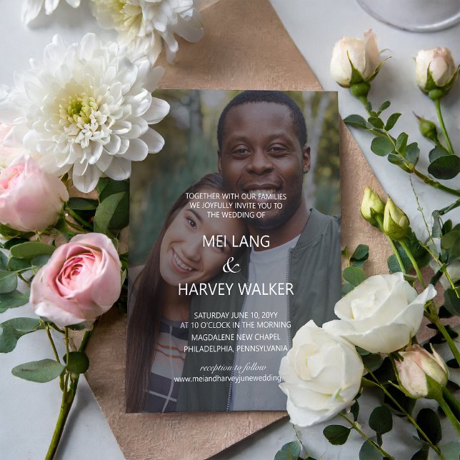 Invitación Boda fotográfico de Cute Casual (Subido por el creador)