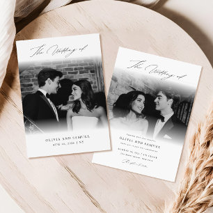 Invitación Boda fotográfico de secuencias de comandos de cali