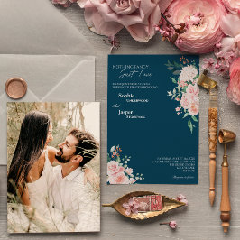 Invitación Boda fotográfico nada divertido de la Marina Flora